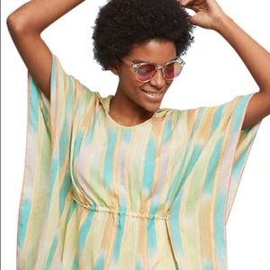 NWT Lilka Yarn Dyed Pastel Poncho Tunic